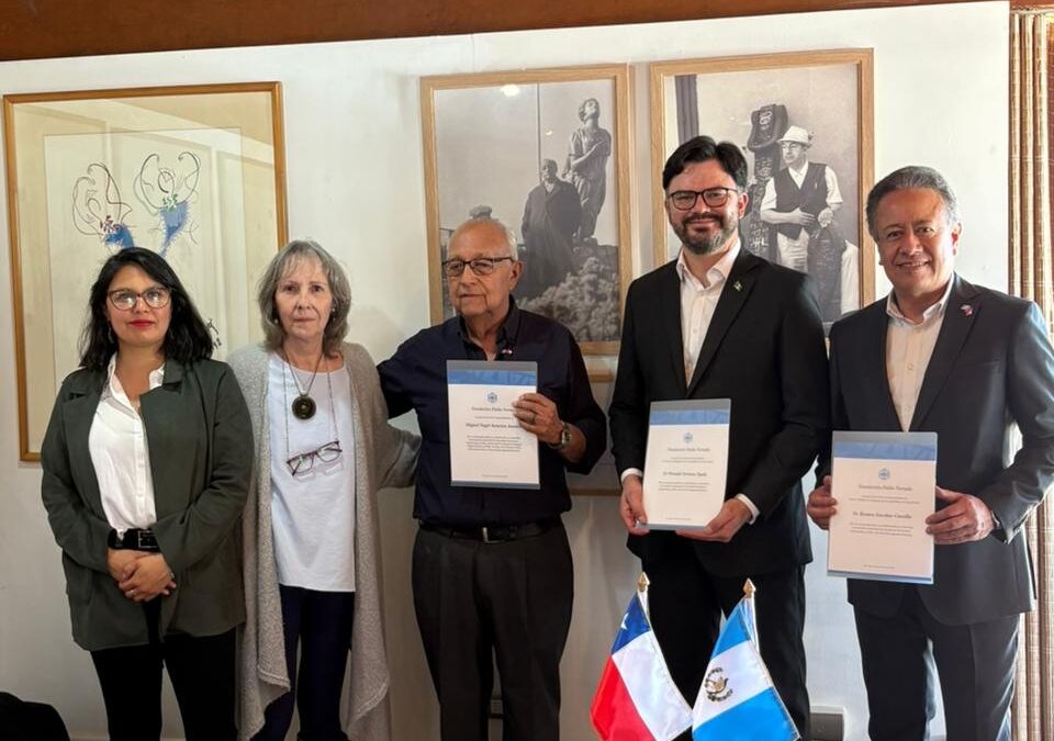 Inauguran en Chile espacio dedicado a Miguel Ángel Asturias.