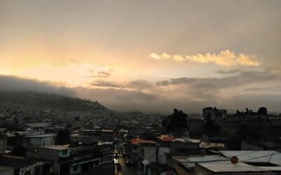 Tarde fría y lluviosa en Quetzaltenango; así está el clima y el pronóstico para hoy