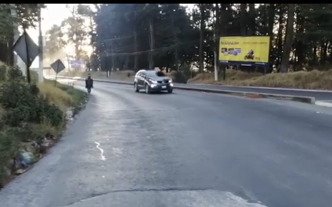 Cierre parcial de carril por trabajos de mantenimiento en zona 8