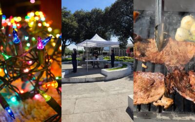 COCODE organiza venta por vecino accidentado cuando colocaba adorno navideño