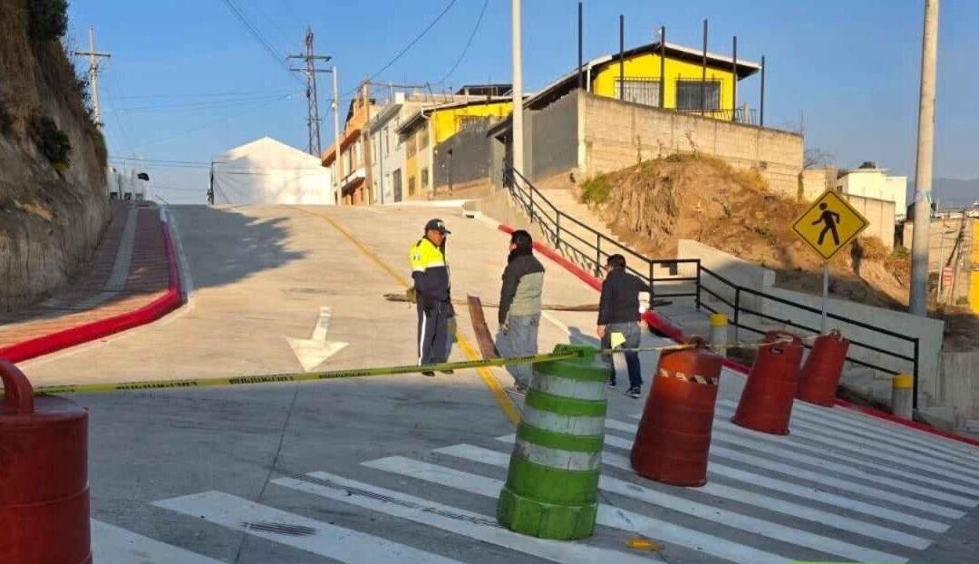 Inauguran proyecto de mejoramiento vial en la zona 3 de Quetzaltenango tras 15 años de gestión vecinal.