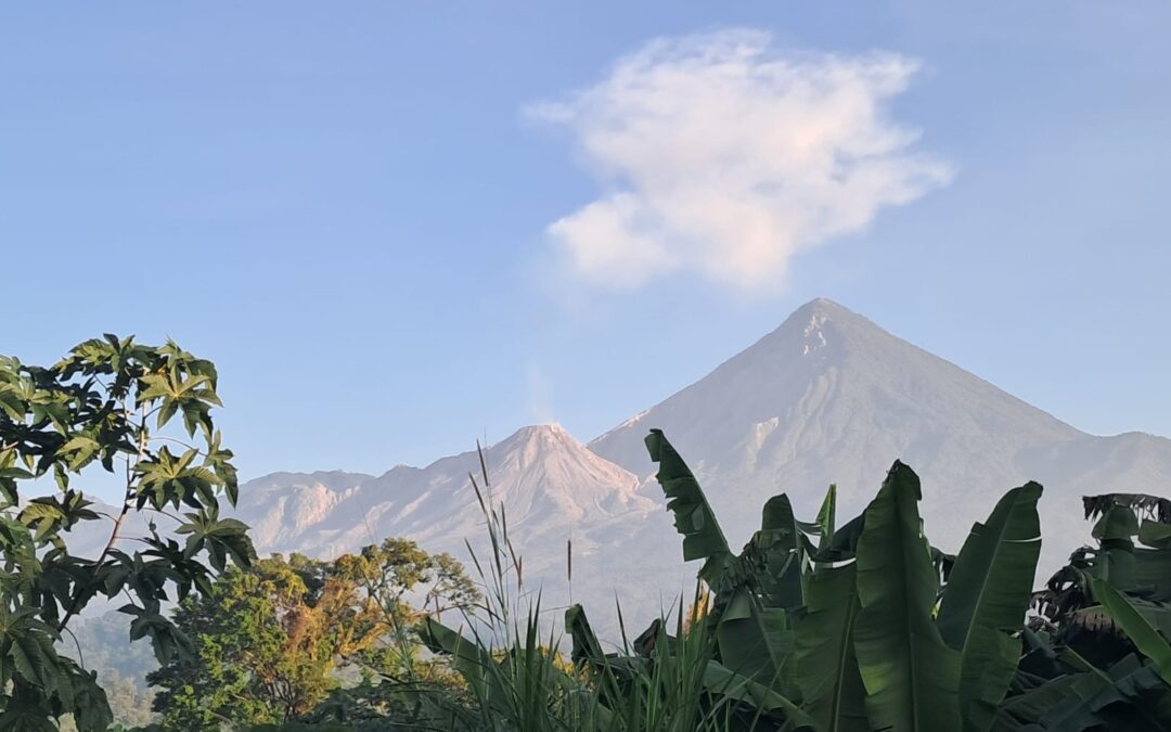 Reporte del Volcán Santiaguito: actividad sin novedades relevantes