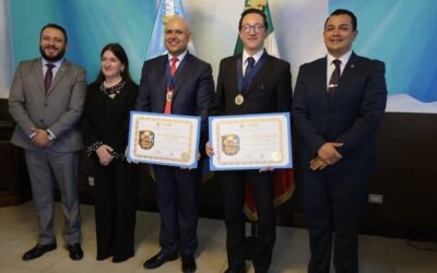 Reconocen labor de cónsules de México en acto protocolario en el Palacio Legislativo