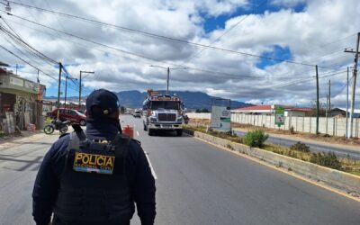 Acciones preventivas de seguridad en Jutiapa, Huehuetenango, Quetzaltenango y Alta Verapaz