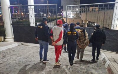 Operativo de la PNC deja cuatro capturados por delitos relacionados con drogas en La Esperanza