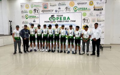 Presentan oficialmente al equipo profesional de ciclismo TEAM COPEBA – MUNI TOTO – PABLO YAX – FAW