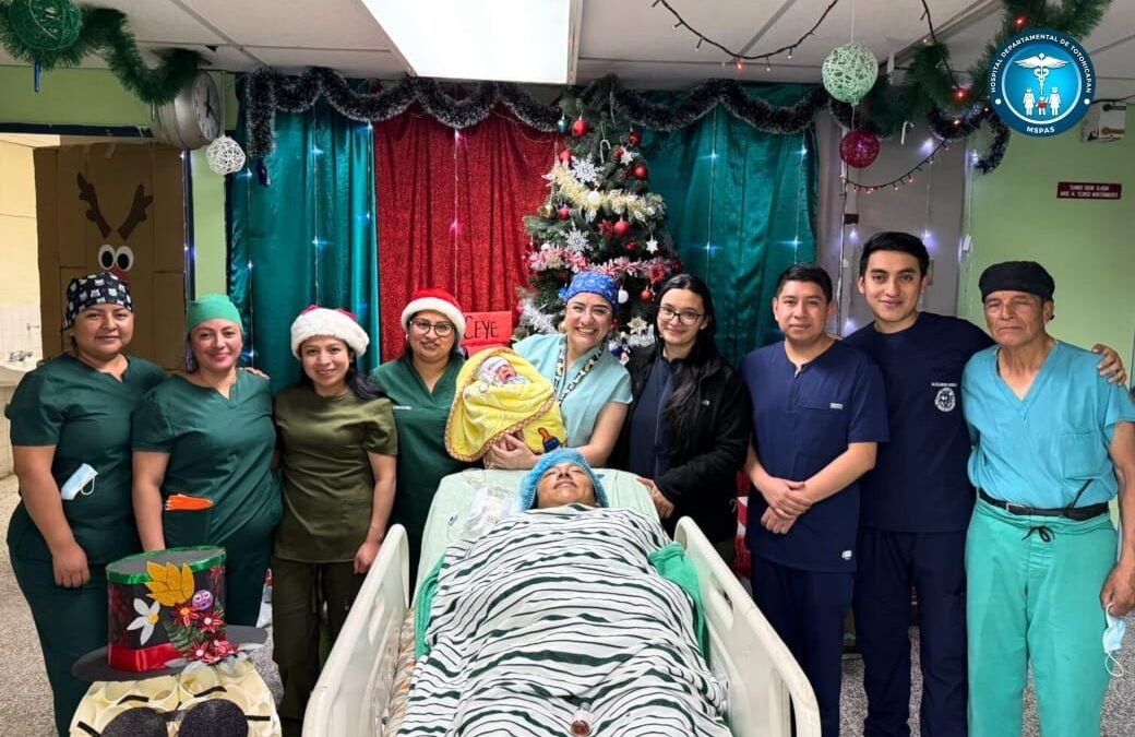 Hospital Departamental de Totonicapán recibe al primer bebé del 2026
