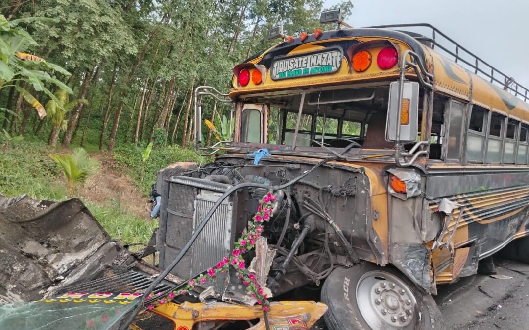 Accidente de tránsito en km 135 de la ruta al Pacífico deja un herido grave