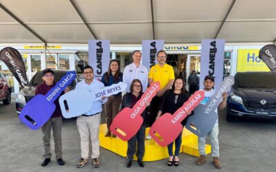 EPA, Pinturas Corona y Canella entregan cinco SUV DFSK Glory 500 al cierre de exitosa campaña