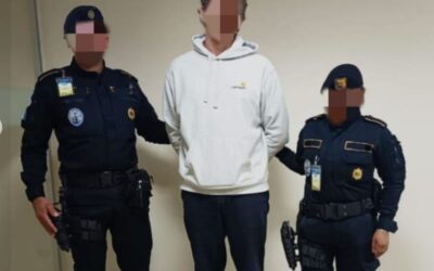 Alemán capturado en aeropuerto de Guatemala