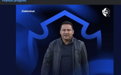 Cartaginés oficializa la llegada del guatemalteco Amarini Villatoro como nuevo director técnico