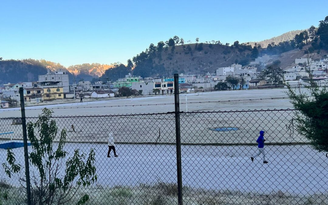 Bajas temperaturas en Totonicapán