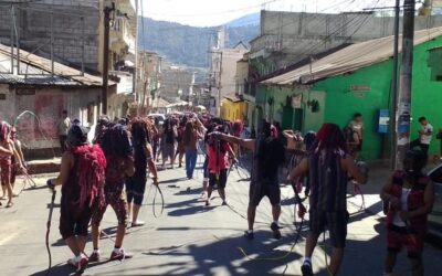 Tradición de los «Saleyudos» se vive cada 15 de enero en Almolonga