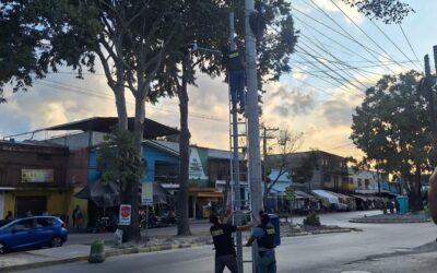 PNC y Ejército retiran cámaras presuntamente utilizadas por pandilleros en la zona 18 capitalina