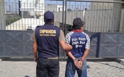 Detenido frente a iglesia por violencia contra la mujer