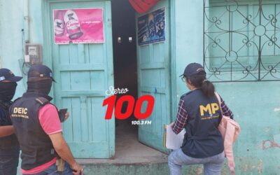 Fiscalía Contra la Trata de Personas desarrolla allanamiento en Suchitepéquez