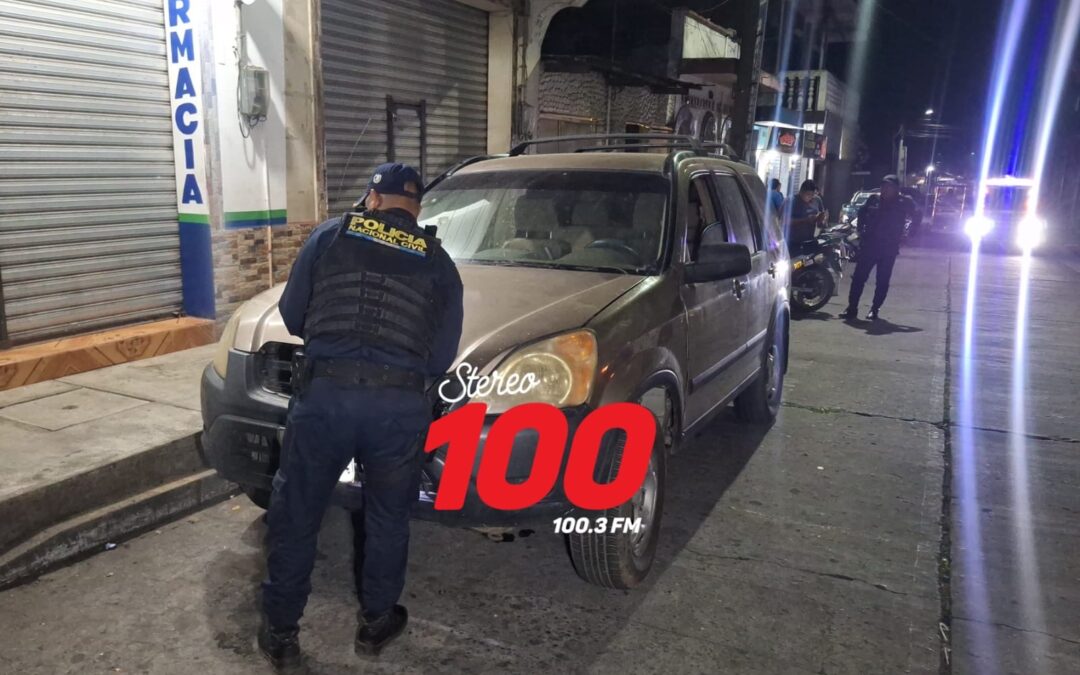 Recuperan camioneta con reporte de hurto en Retalhuleu