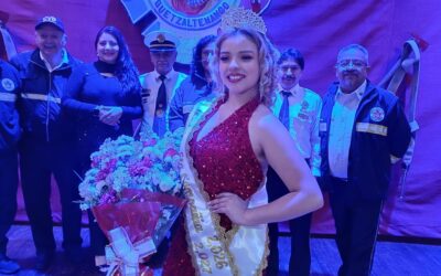 Concluye elección de madrinas de Bomberos Voluntarios en Quetzaltenango