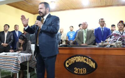 Alcalde participa en toma de posesión de autoridades en San José Chiquilajá