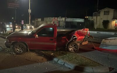 Fuerte accidente de tránsito se registró en la ruta de La Esperanza hacia Quetzaltenango