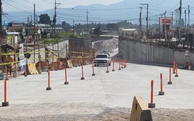 Avance del 83 % en el paso a desnivel de la zona 6 de Quetzaltenango