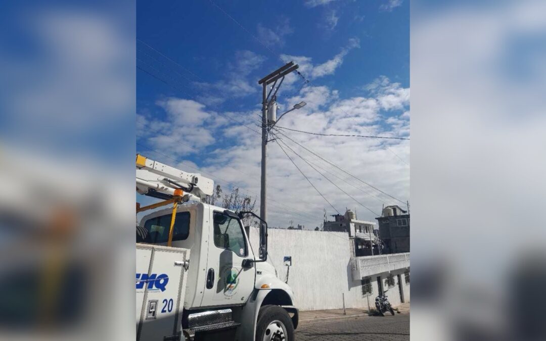 EEMQ trabaja en falla eléctrica que afecta el circuito Xela 3