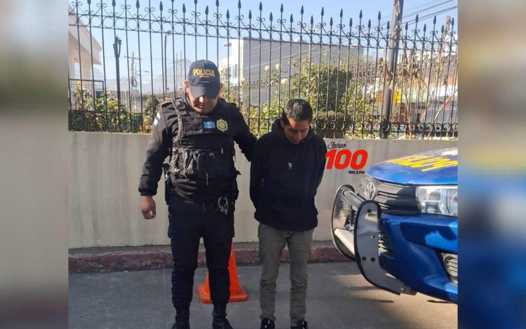 PNC captura a hombre con orden de aprehensión vigente en La Esperanza, Quetzaltenango