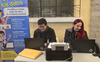 TSE acerca servicios de empadronamiento a vecinos de Salcajá, Quetzaltenango