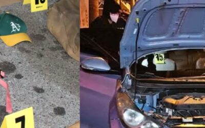 PNC obliga a integrantes del Barrio 18 a abandonar vehículo con fusiles