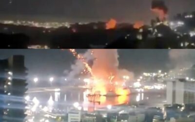 Explosiones y sobrevuelos de aeronaves sacuden Caracas