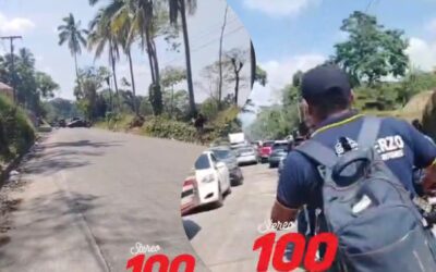 Caos vehicular genera preocupación en vecinos de Tierra Colorada, San Felipe Retalhuleu