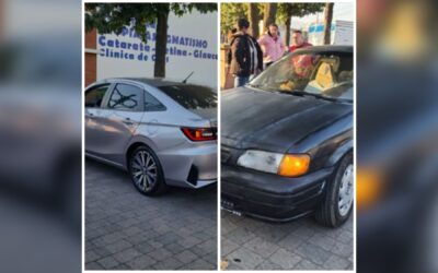 Colisión vehicular provoca daños materiales en la zona 3 de Quetzaltenango