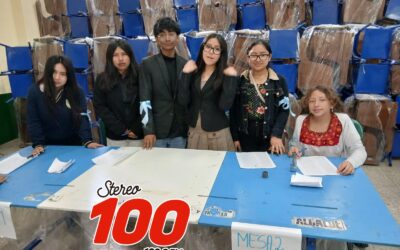 INEB El Rosario de Quetzaltenango elige gobierno escolar