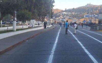 Cierre vehicular en El Calvario por asignación de espacios para ventas del Primer Viernes de Cuaresma
