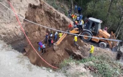 Persona Queda Soterrada en Obra de Construcción en Sololá.