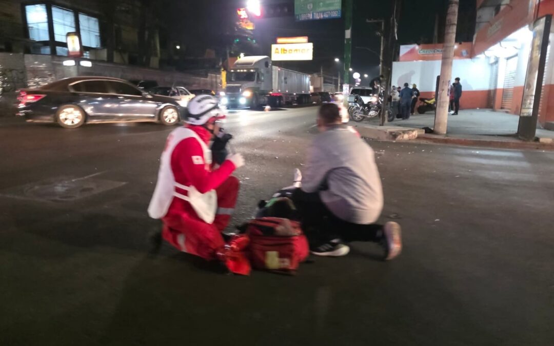 Hecho de tránsito en zona 3 de Quetzaltenango