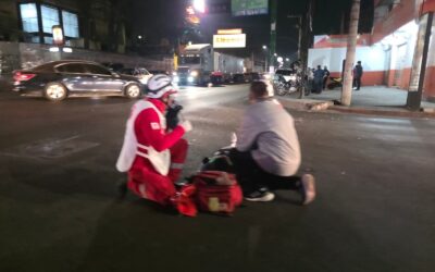 Hecho de tránsito en zona 3 de Quetzaltenango