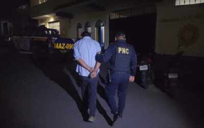 PNC captura, en las últimas 24 horas, a más de 100 personas en Guatemala