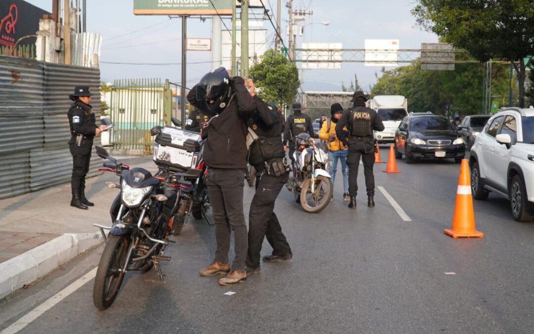PNC captura a 189 personas en las últimas 24 horas en Guatemala