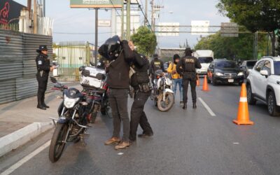 PNC captura a 189 personas en las últimas 24 horas en Guatemala