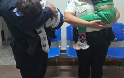 PNC rescata a dos hermanos quienes fueron abandonados en Jalapa