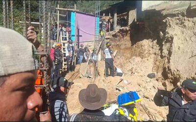 Joven muere soterrado en Sololá