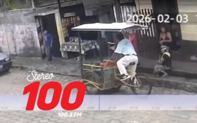 Cámara graba a hombre cuando agrede a menor de edad en Retalhuleu