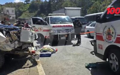 Un fallecido y tres heridos en violenta colisión en la ruta Interamericana