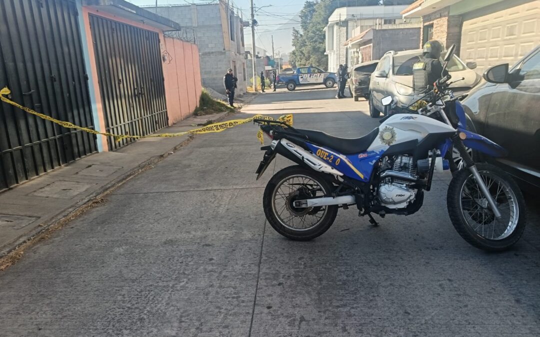 Confirmado: Mujer herida en ataque armado cuando salía de vivienda en la zona 10 de Quetzaltenango