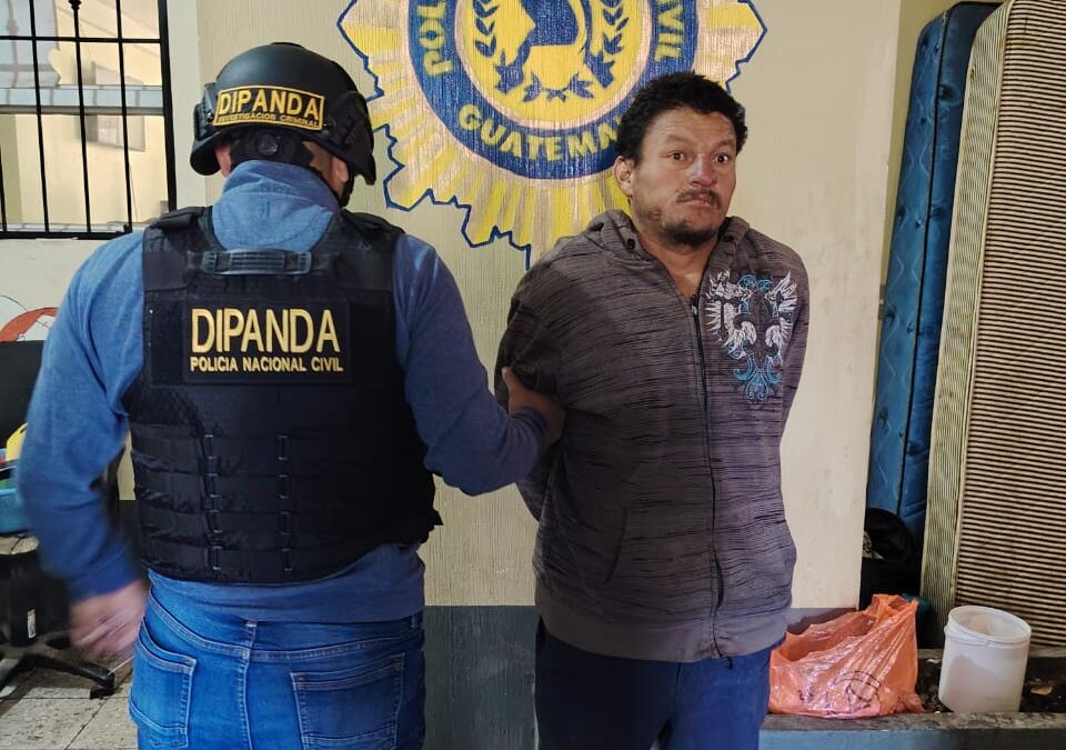 Capturan en Salcajá a salvadoreño vinculado a la MS-13