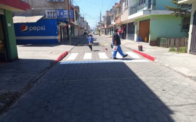 Cierre temporal de circulación vial en la zona 11 de Quetzaltenango
