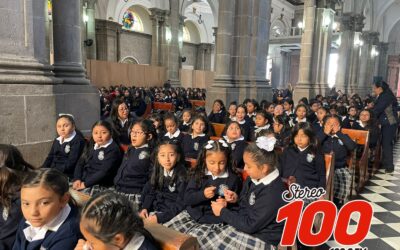 Más de 300 alumnas del Colegio Encarnación Rosal participan en Miércoles de Ceniza