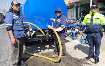 EMAX instala cisterna en El Calvario, zona 1 de Quetzaltenango, por el Primer Viernes de Cuaresma