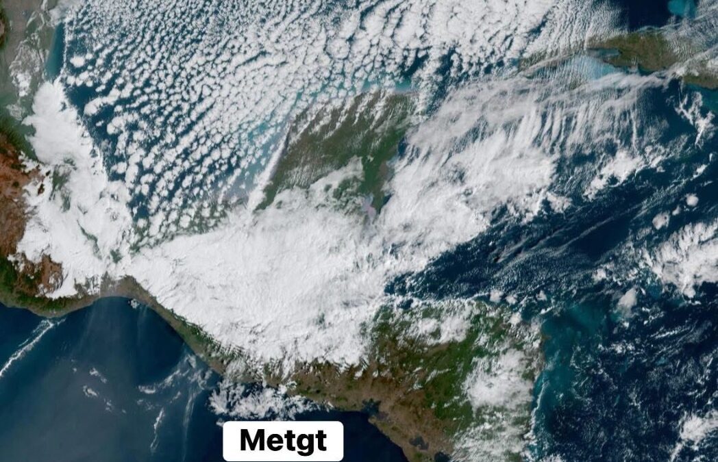 Poderoso frente frío genera lluvias intensas, vientos intensos y descenso de temperaturas en Guatemala